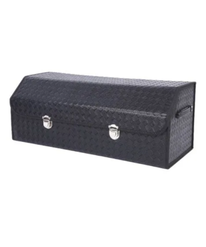 Trunk Organizer Box – PU Leather Foldable Auto Back Up Storage Box