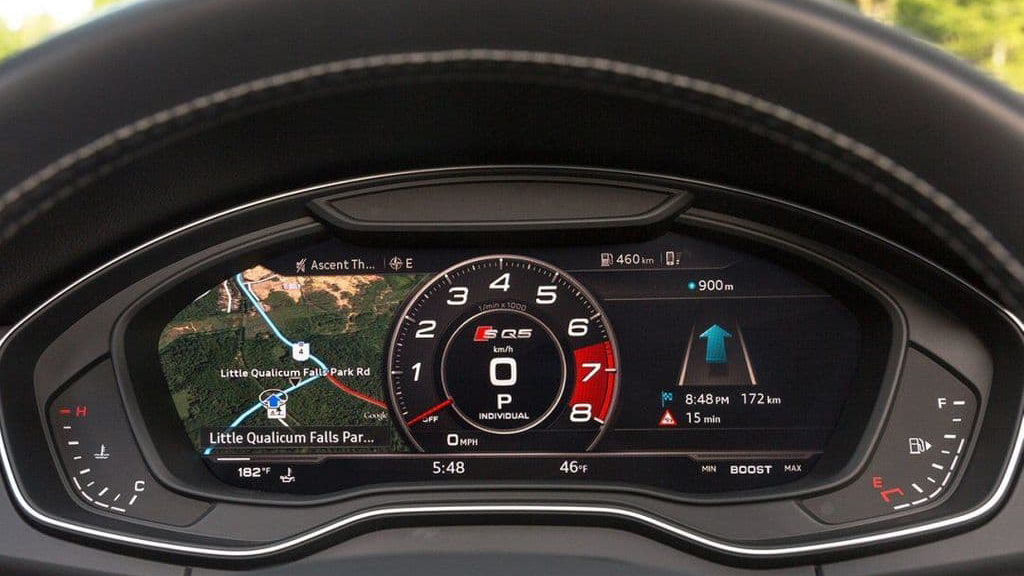 Audi Virtual Cockpit Sport Display